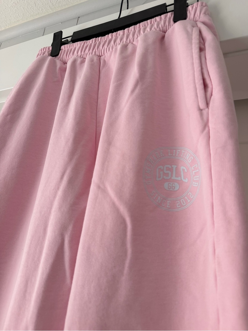 Gymshark GSLC Graphic Joggers Dolly Pink (XS) - Picture 5 of 8